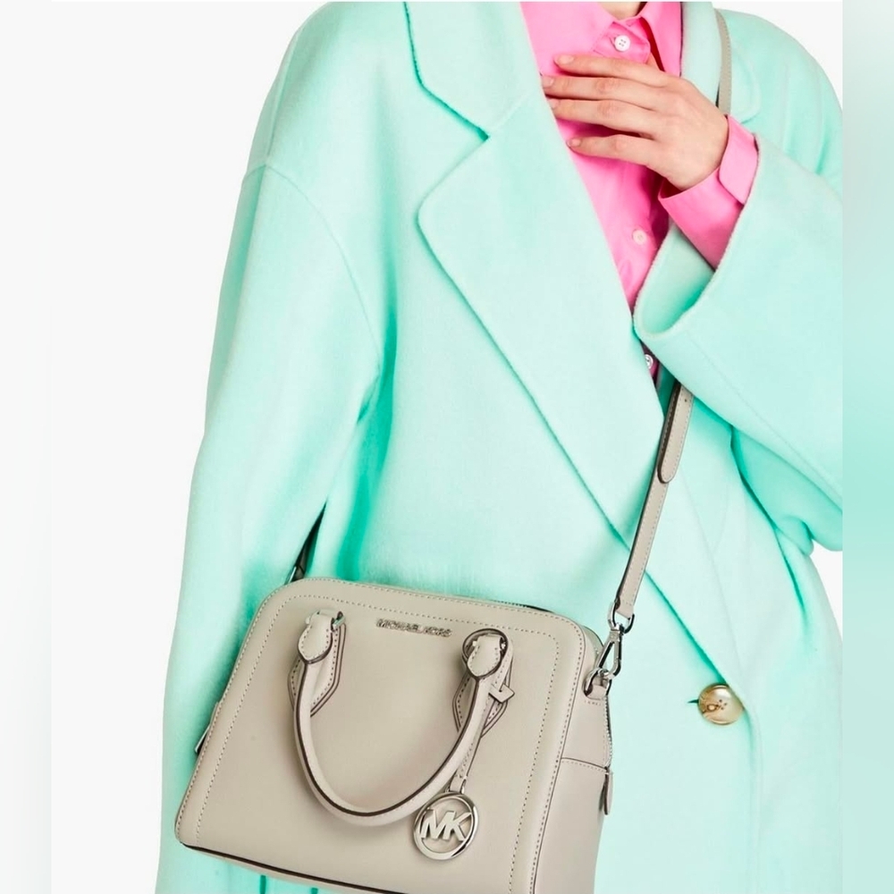 Michael Kors Beige Satchel Bag